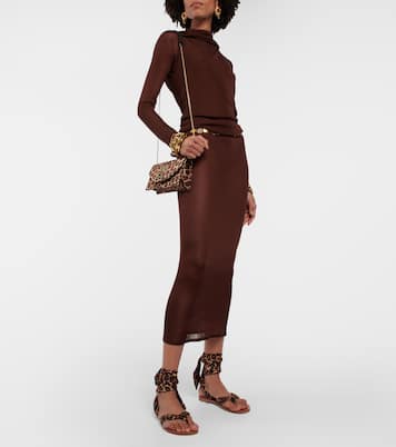 Sandali Niloo du Désert in raso | Christian Louboutin