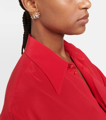 Pendientes Gemma adornados con cristales | Jennifer Behr