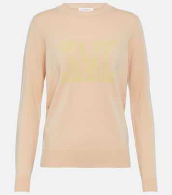 Jersey Pamir de cachemir con logo | Max Mara