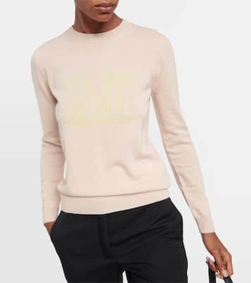 Jersey Pamir de cachemir con logo | Max Mara