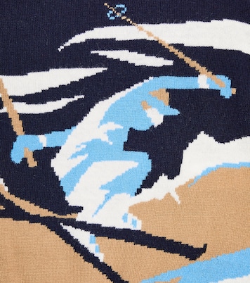 Intarsia virgin wool sweater | Il Gufo