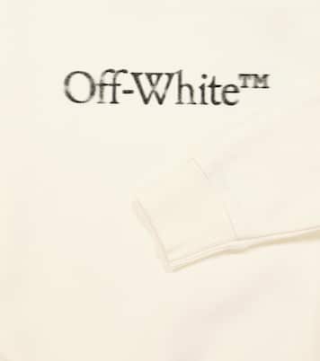 Sudadera en jersey de algodón con logo | Off-White Kids