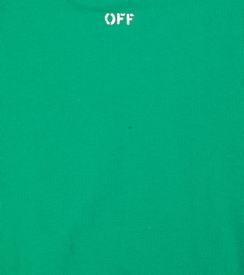Felpa in cotone con logo | Off-White Kids