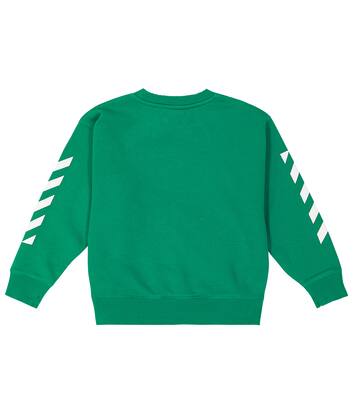 Felpa in cotone con logo | Off-White Kids