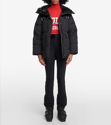 Biscuit logo turtleneck ski top | Goldbergh