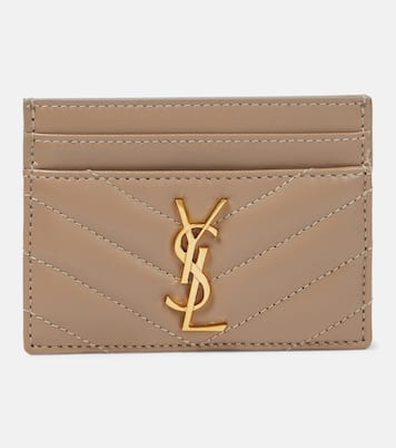 Kartenetui Cassandre aus Matelassé-Leder | Saint Laurent