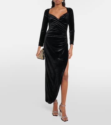Robe aus Samt | Norma Kamali