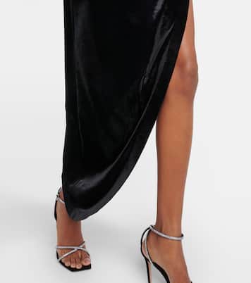 Robe aus Samt | Norma Kamali
