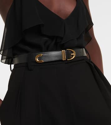 Bambi leather belt | Khaite
