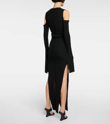 Knitted virgin wool maxi dress | Rick Owens