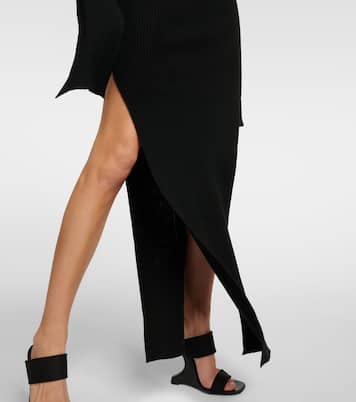 Knitted virgin wool maxi dress | Rick Owens