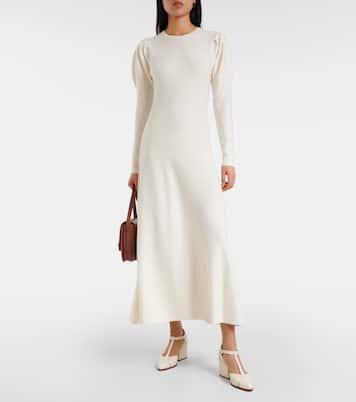 Abito lungo Hannah in lana e cashmere | Gabriela Hearst