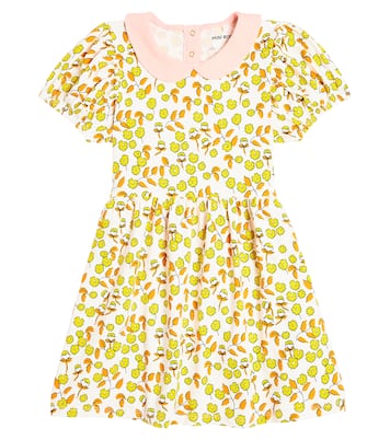 Robe Flowers en coton mélangé | Mini Rodini