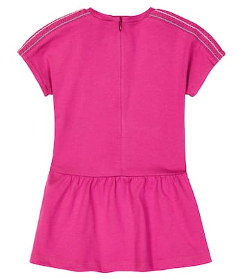Baby logo cotton jersey dress | Chloé Kids