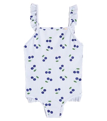 Baby Cecilia ruffled printed swimsuit | Bonpoint