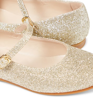 Mary-Jane-Ballerinas mit Glitter | Il Gufo