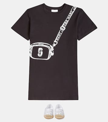 Robe t-shirt imprimée en coton | Marc Jacobs Kids