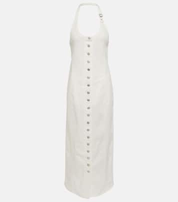 Vestido midi Multiflex de denim | Courrèges