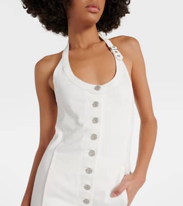 Vestido midi Multiflex de denim | Courrèges