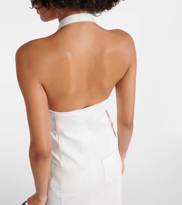 Vestido midi Multiflex de denim | Courrèges