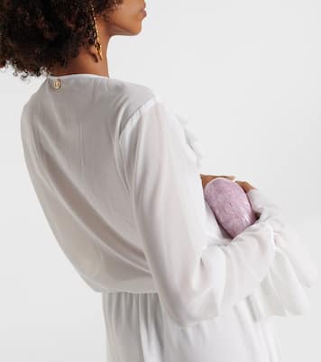 Vestido largo Bellen con volantes | Bananhot