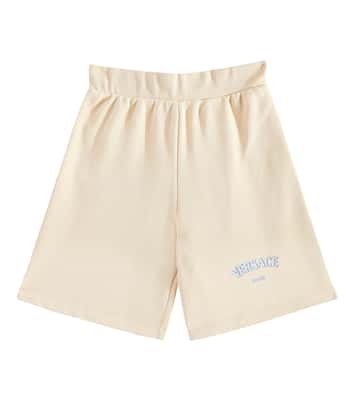 Shorts Barocco de jersey de algodón | Versace Kids