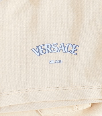 Shorts Barocco de jersey de algodón | Versace Kids