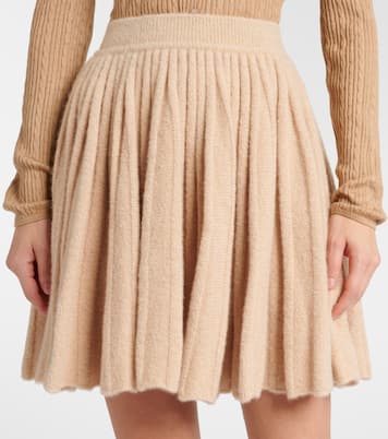 Minifalda Cocooning de cachemir y seda | Loro Piana