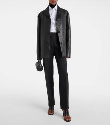Mules Signum en cuir | The Row