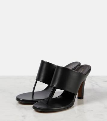 Mules Signum en cuir | The Row