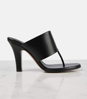 Mules Signum en cuir | The Row