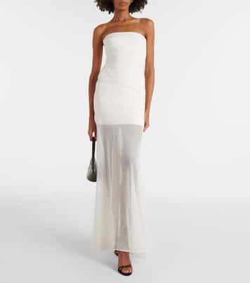 Robe longue de mariée | David Koma
