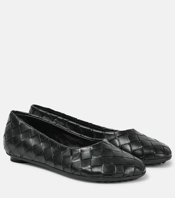 Bailarinas de piel Intrecciato | Bottega Veneta