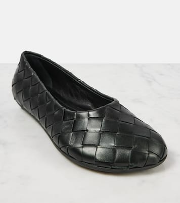Bailarinas de piel Intrecciato | Bottega Veneta