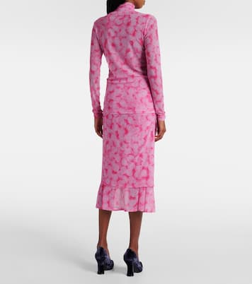 Bedrucktes Top aus Jersey | Dries Van Noten