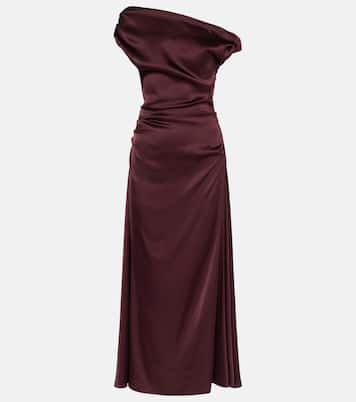 Midikleid Phare aus Satin | Staud