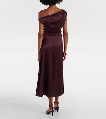 Midikleid Phare aus Satin | Staud