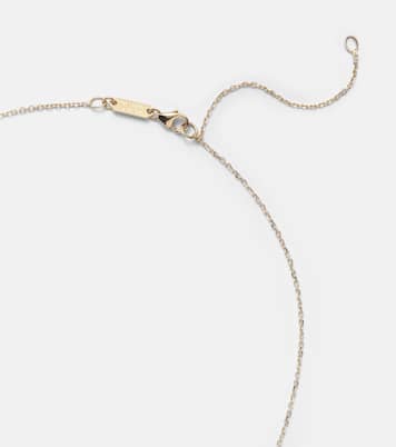 Collana in oro 18kt con diamanti e zaffiro | Suzanne Kalan