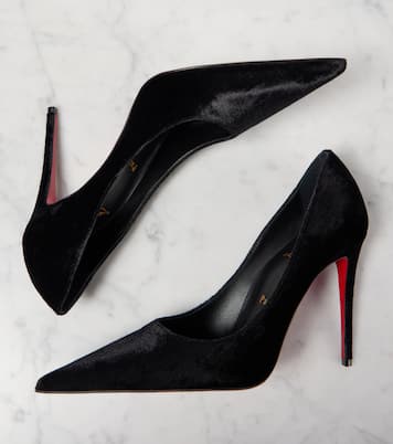 Pumps Kate Max 100 in velluto | Christian Louboutin
