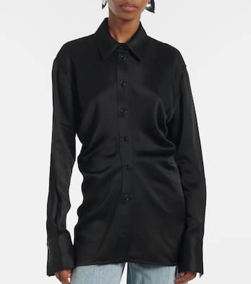 Chemise Slouch en satin | Toteme