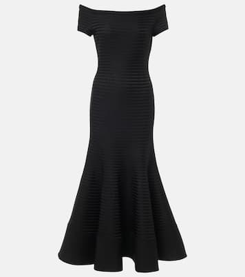 Abito lungo a righe | Carolina Herrera