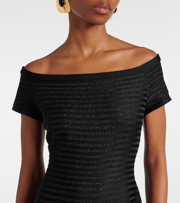 Abito lungo a righe | Carolina Herrera