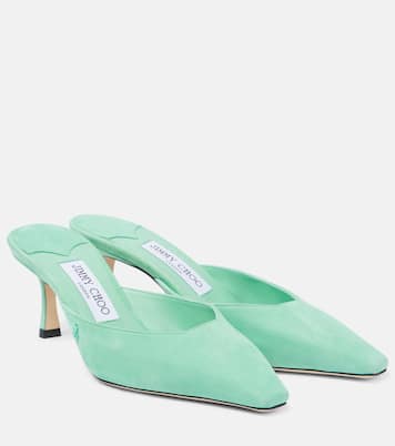 Mules Vivi 65 en daim | Jimmy Choo