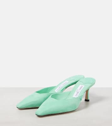 Mules Vivi 65 en daim | Jimmy Choo