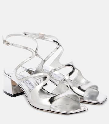 Sandali Azilia 45 in pelle metallizzata | Jimmy Choo