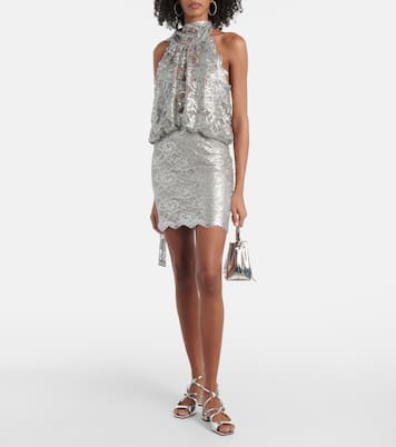 Sandali Azilia 45 in pelle metallizzata | Jimmy Choo