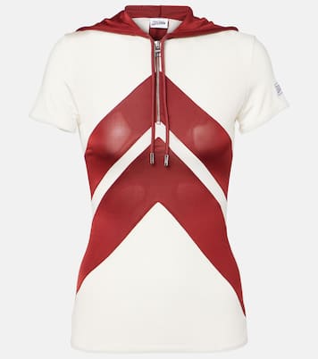 Top in jersey con cappuccio | Jean Paul Gaultier