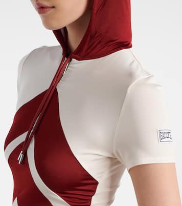Top in jersey con cappuccio | Jean Paul Gaultier
