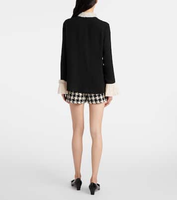 Blusa in georgette di seta | Valentino
