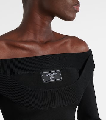 Abito lungo in maglia | Balmain